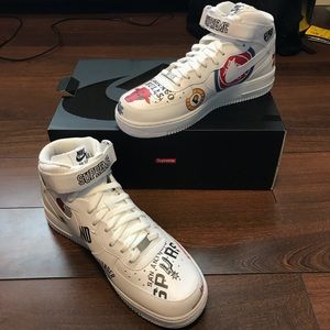 Supreme x NBA x Air Force 1